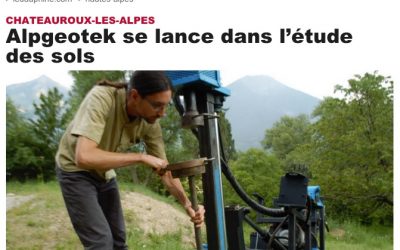 [Presse] Alpgeotek dans le Dauphiné